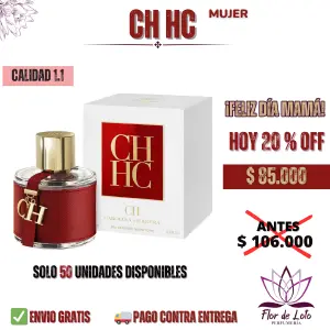 Perfume CH Carolina Herrera 100ml  Mujer