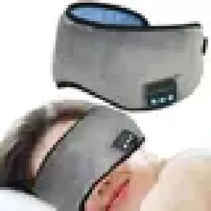 MASCARILLA PARA DORMIR CON AUDIFONOS