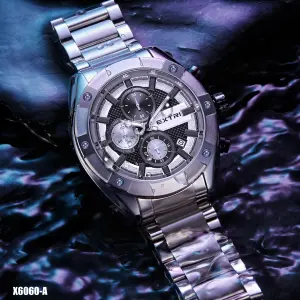 X6060 RELOJ EXTRI METALICO HOMBRE