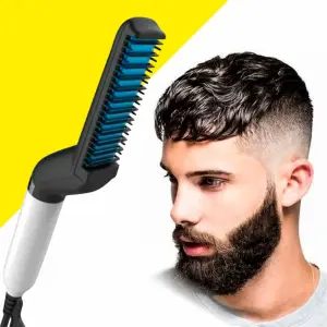 Plancha Cepillo Alisado Para Hombre