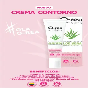 Contorno Ojos Aloe Vera y Filtro UV Orea