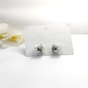 ARETA PLATIADA CON PERLAS