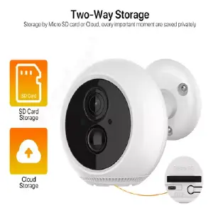 Camara Para Exteriores Recargable