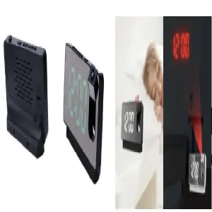 RELOJ DESPERTADOR DIGITAL CON PROYECTOR
