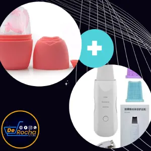 Kit limpiador ultrasonico+molde hielo