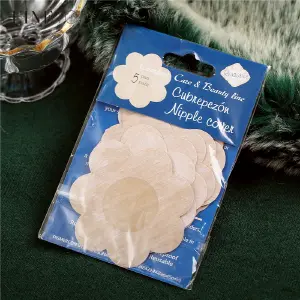 Cubre Pezon desechable flor adhesiva