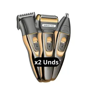 2Unds-Geemy GM-595 Kit De Barbera 3En1