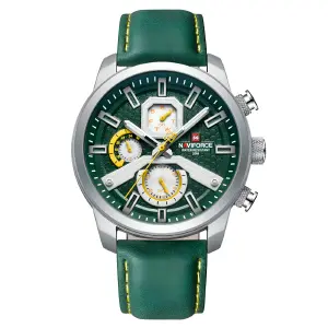 Reloj Naviforce Casual Nf9211l Cuero Hom
