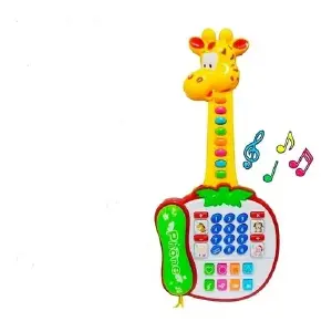 Guitarra Didactica Jirafa Luces Sonido