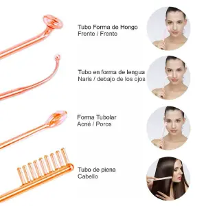 Alta frecuencia facial portátil