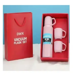 Termo Vacuum Flask  3 Tazas Fría Calient