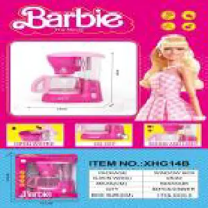 CAFETERA JUGUETE BARBIE XHG14B