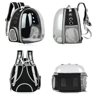 Morral Transparente Lona Con Extencion