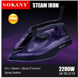 Plancha Ropa Sokany Electrica Seca Antia