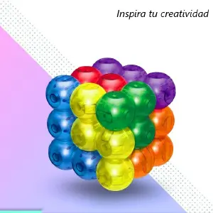 Cubo Soma Mágico Rubik Magnetico 7 Color