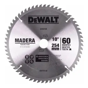 Disco De Corte Transversal 10" X 60D De