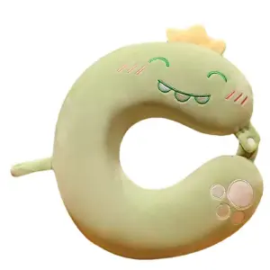 Almohada Viaje Forma U Cuello Dinosaurio