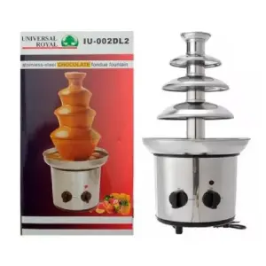 Fuente De Chocolate En Acero 4 Niveles