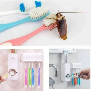 Dispensador de crema dental y porta cepi