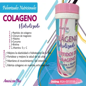Colageno bovino con peptidos