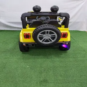 Carro Eléctrico Niño JEEP Con Turbina