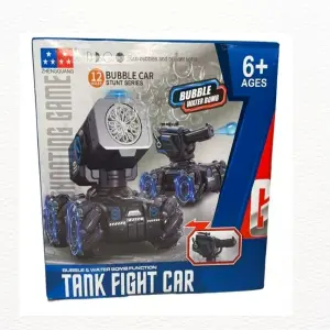 Carro Tanque Control Remoto Disparo Burb