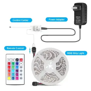 Cinta De Luz Led Rgb Multicolor 5 Metros