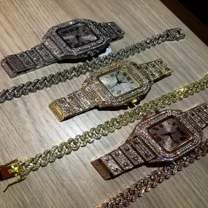 Relojes diamantados