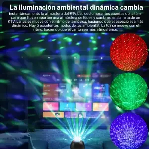 Parlante de karaoke para niños