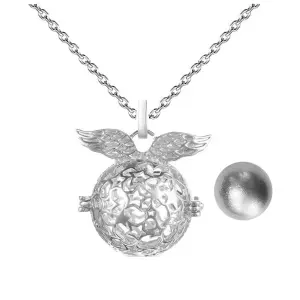 Collar Llamador De Angel Alas Estrellas