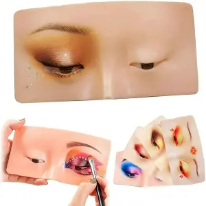 ROSTRO EN SILICONA PARA PRACTICAR MAKEUP