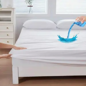 PPROTECTOR COLCHÓN ANTIFLUIDO BLANCO