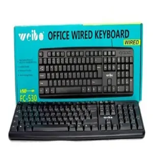 Teclado Usb Alámbrico Para Pc Fc-530