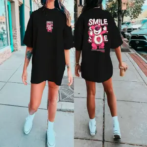 Camisetas grficas oversize - 731776