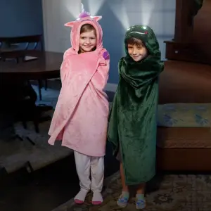 MANTA CAPA INFANTIL CON LUZ EN LOS OJOS