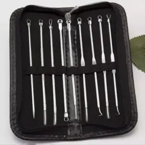 EXTRACTOR ESPINILLAS-COMEDONES 9 PEIZAS