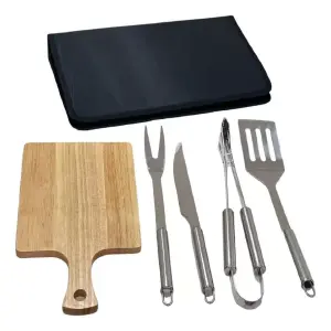 Set Asado 5 Piezas Parrillero