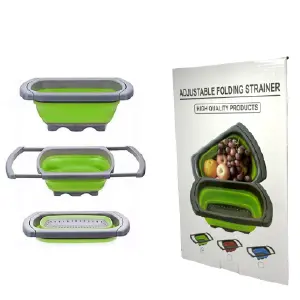 ESCURRIDOR PLEGABLE PARA LAVADO DE FRUTA