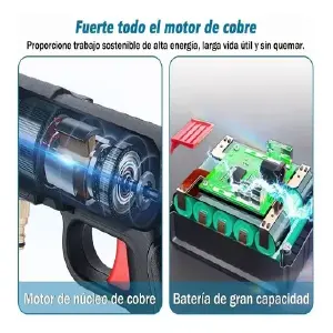Hidro lavadora 2 pilas