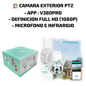 camara exterior ptz definicion hd micro