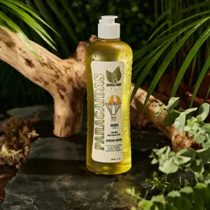 Shampoo Paracaídas con extractos x 500ml