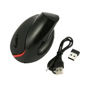 Mouse Vertical Inalámbrico USB