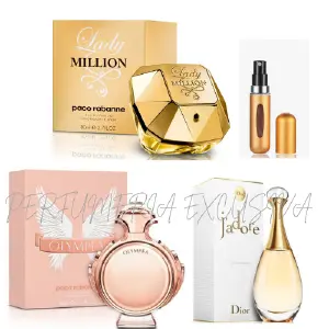 J’adore, Olympéa,Lady Million+ Perfumero
