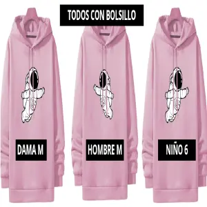 Buzo Hoodie Personalizado Familia x3