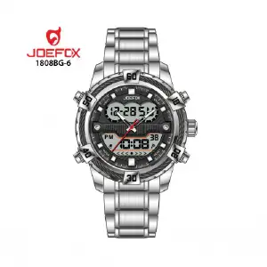 1808BG-6 JOEFOX METALICO PLATEADO HOMBRE