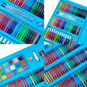 Set De Arte Niños Maleta 208 Piezas