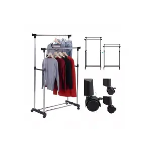 Tendedero Perchero Colgar Ropa Doble