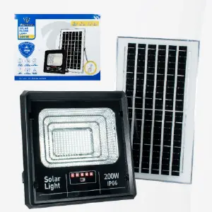 TK Lampara200w con panel solar