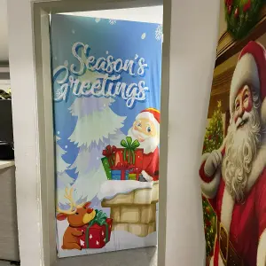 FUNDAS NAVIDEÑAS PARA PUERTAS