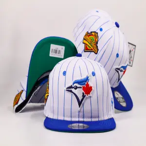 Gorra plana Blue jays rayas azul rey